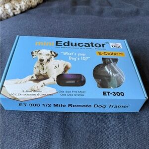ET-300 Remote Dog Trainer e-collar - collar and chargers only.